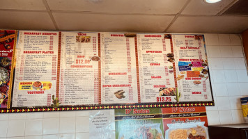 D' Sotos Taco Shop menu