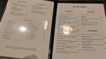 Sushi Mo menu