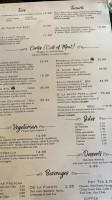 D' La Santa menu