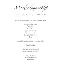Brasserie Nieuw Ehrenstein menu