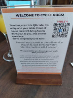 Cycle Dogs menu