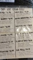Hibachi Japan Firetower menu