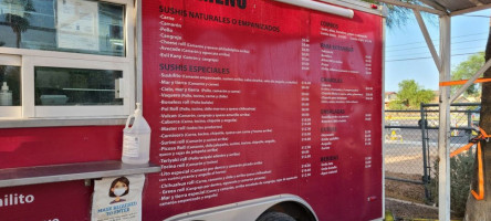 Sushi-lito Food Truck Mexican Sushi menu