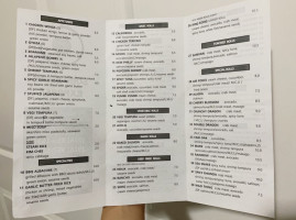 Soho Sushi menu