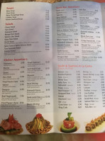 Genki Sushi menu