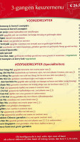 Chinees Indisch Wei Ming' Dronten menu