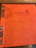 Basil Cafe Asian Cuisine menu