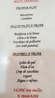 La Pala menu