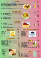 Pizzería Tigaray menu