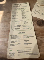 Le Pain Quotidien Pennsylvania Ave menu