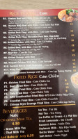 King Pho And Sushi menu