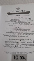 Strambotik menu