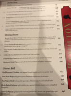 Hamilton Restaurant And Bar menu