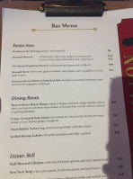 Hamilton Restaurant And Bar menu