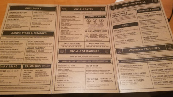 Jim 'n Nick 's -b-q menu