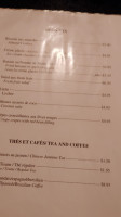 Auberge Yucca Riviera menu