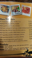 Cafetería Paraíso menu