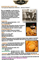 Copperline Pasty Company menu