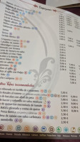 Bar Restaurante Lechuga menu