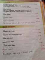 Brigina Restaurant And Bar menu