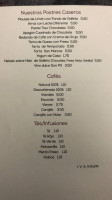 Meson Parrilla Nozana menu
