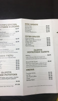 Olipita Mediterranean American Grill menu