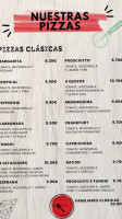 Pizzanova menu