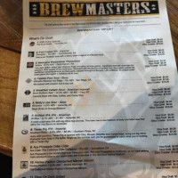 Brewmasters menu