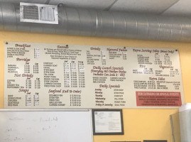 Mamma's Kitchen menu