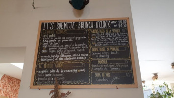 Boentje Cafe menu