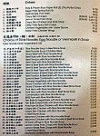 De Pho menu