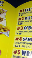 Otter's Chicken menu