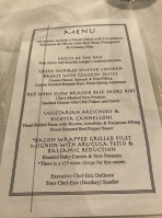 Roger Rocka's Dinner Theater menu