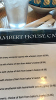 Lambert House Cafe food