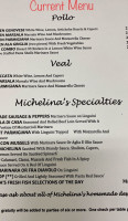 Michelina's Italian Cuisine menu