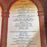 Dos Hermanos Market menu