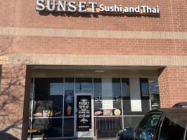 Sunset Sushi And Thai outside