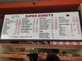 Super Donuts inside