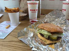 Five Guys Burger and Fries food