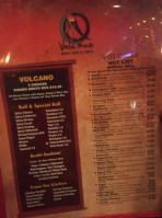 Volcano Sushi General Booth menu