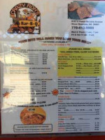 Crazy Ron's Bbq menu