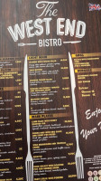 West End menu