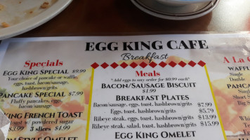 Egg King Cafe food