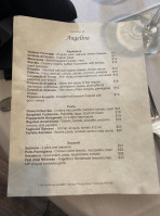 Angelina's menu