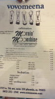 Vovomeena menu