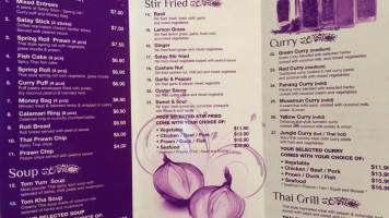 Charm Thai - Upper Coomera menu