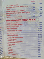 American Pixyburguers menu