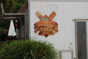 Without A Paddle Cafe outside