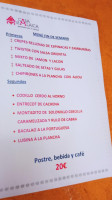 Casa Galaica menu