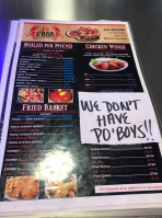 J's Crab N Wing menu